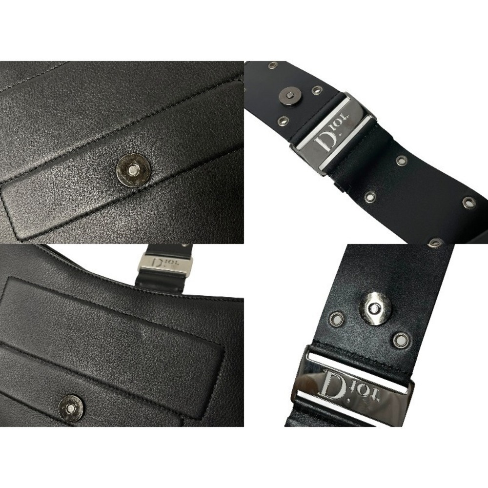 Christian Dior Street Chic Shoulder Bag Leather B… - image 8